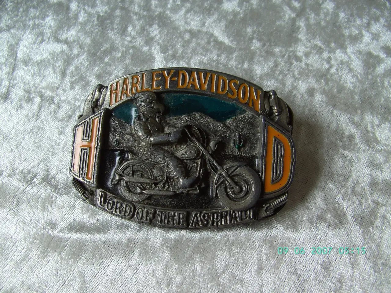 Billede 7 - ORIGINAL HARLEY DAVIDSON   bæltespænder fra USA