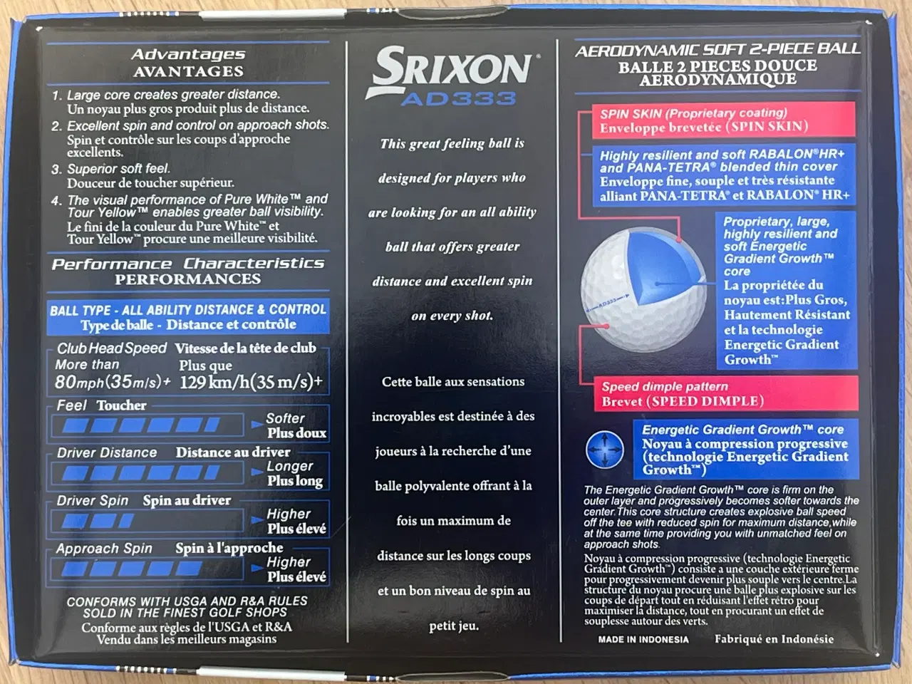 Billede 6 - Srixon AD333 Soft 2