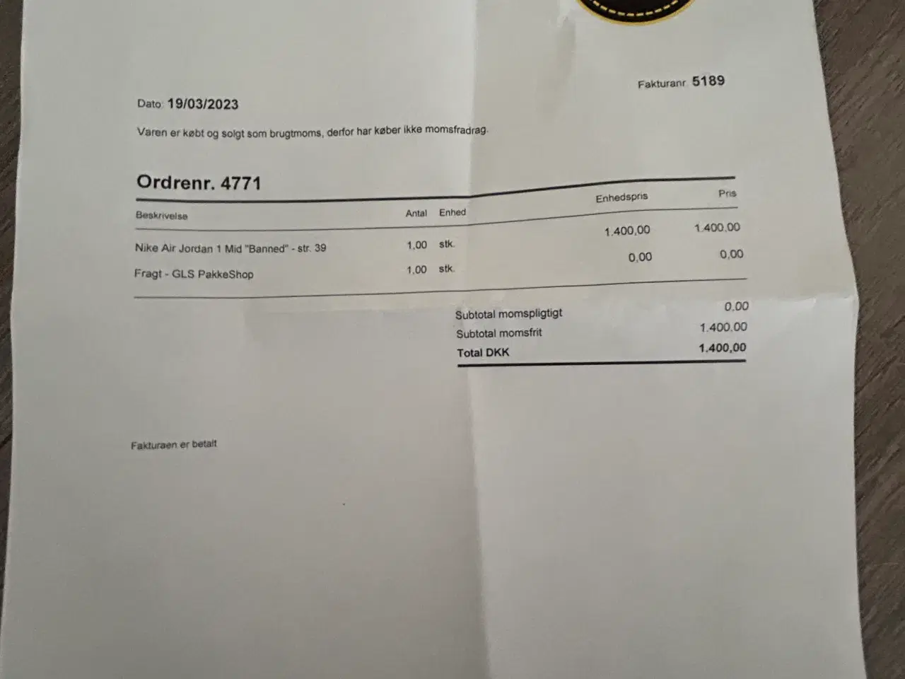 Billede 4 - Jordan 1 mid 