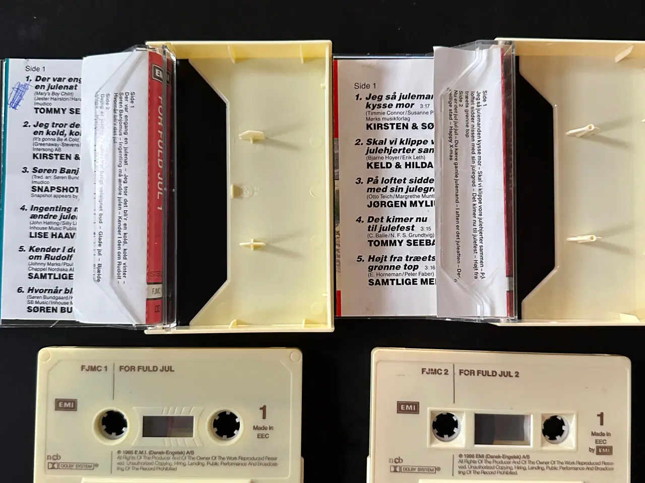 Billede 3 - Retro kassettebånd med julemusik