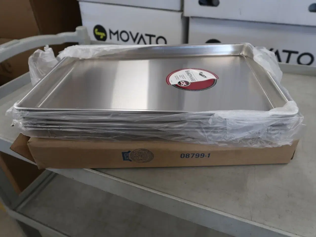 Billede 4 - 5 kasser bageplader BAKEWARE Model: Party Pan