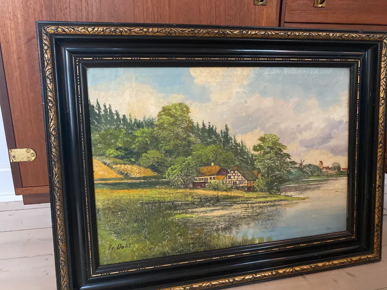 Billede 7 - Fr. Dahl landskabsmaleri 