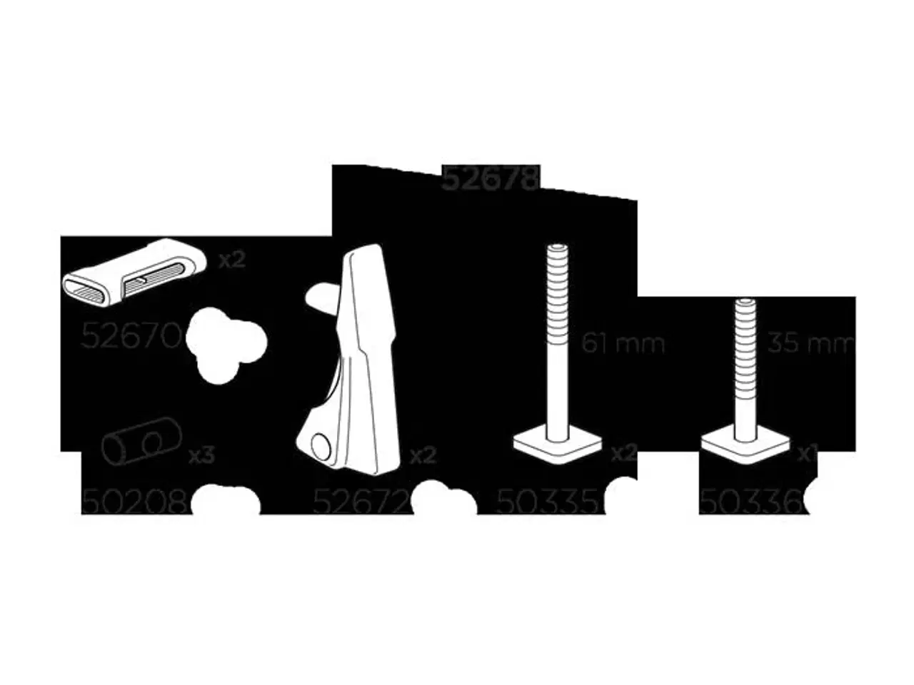 Billede 1 - Thule monteringspose WingBar f/598
