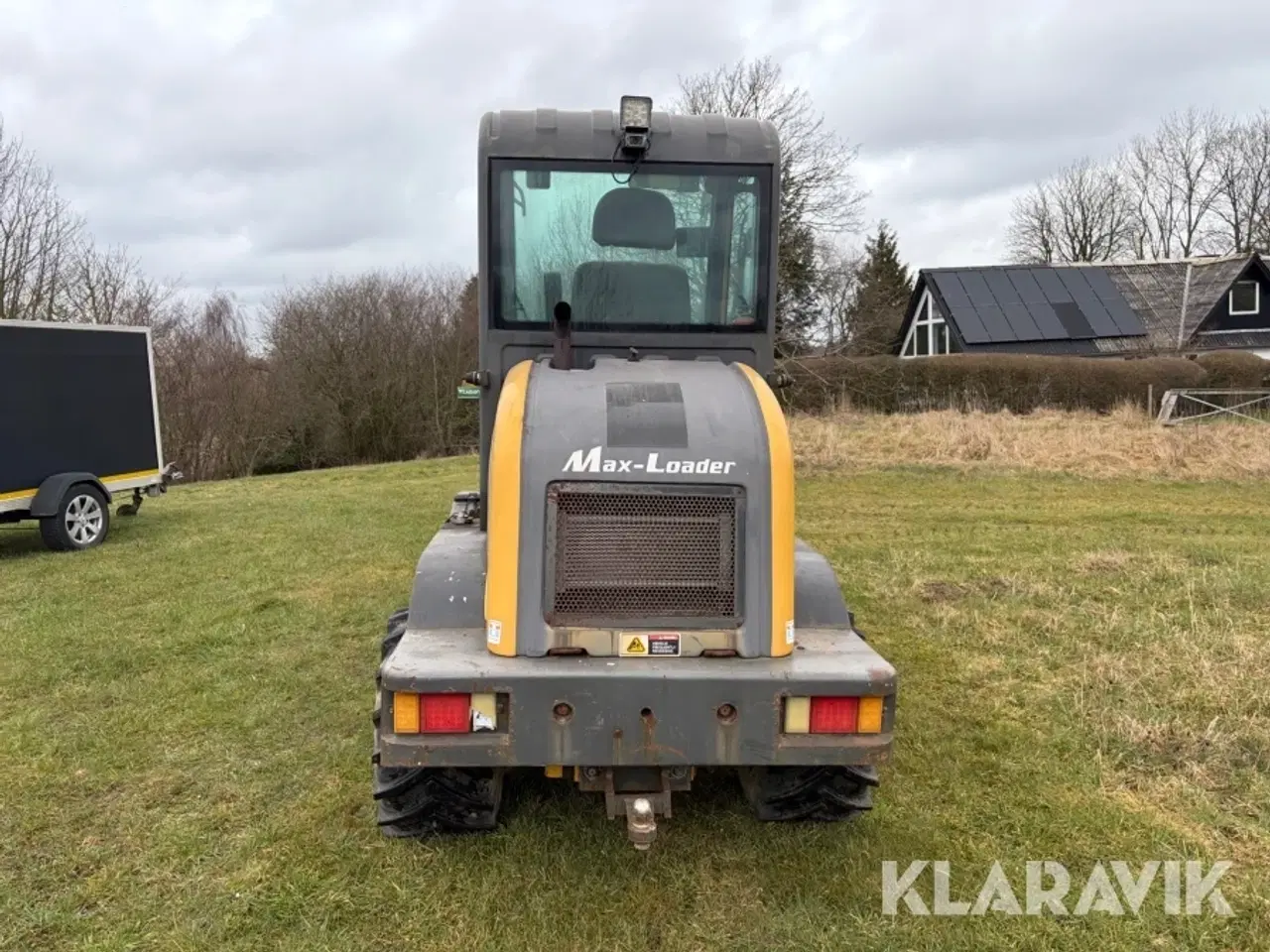 Billede 4 - Minilæsser Max-Loader 908 med skovl og pallegafler