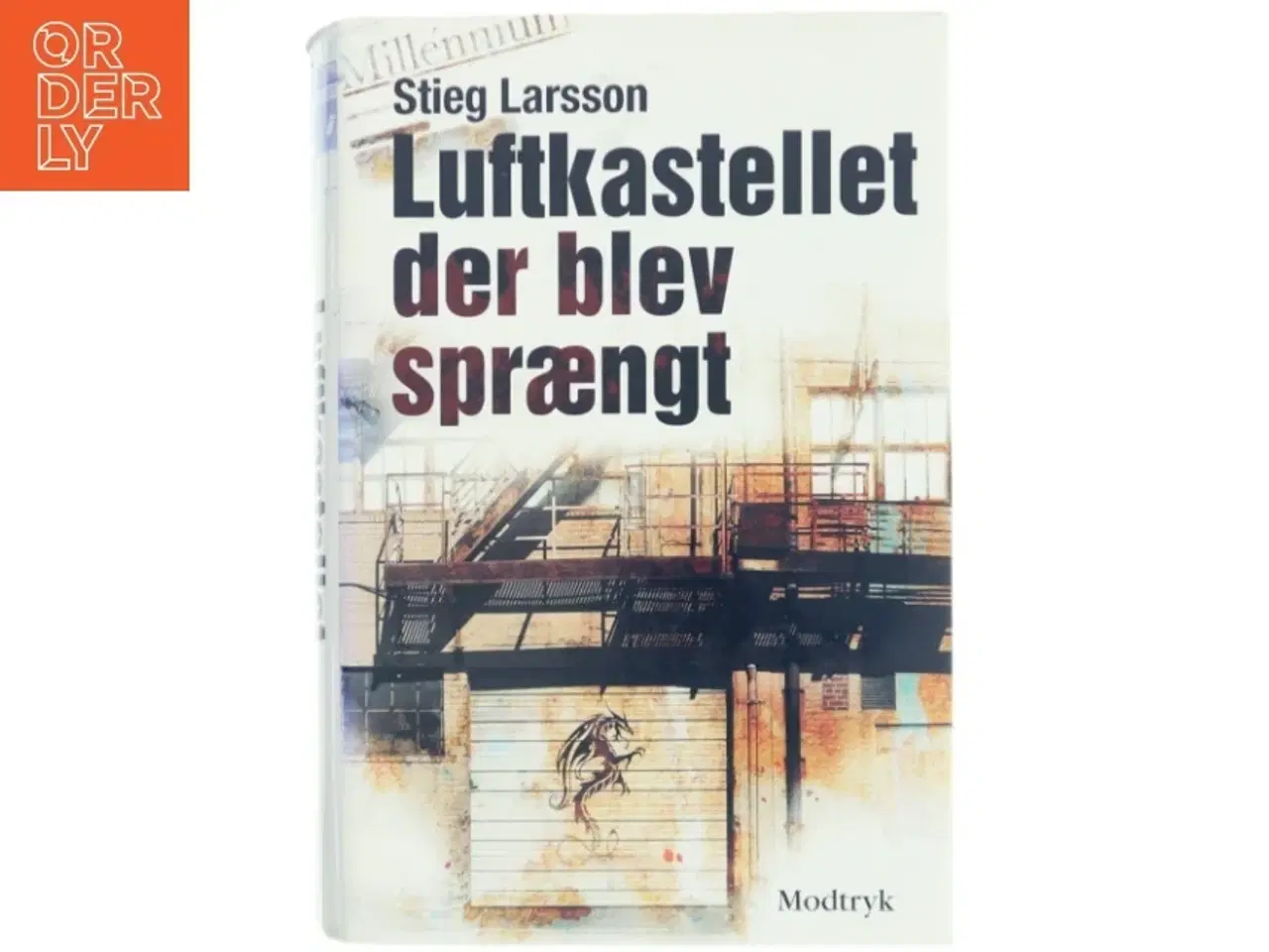 Billede 1 - Luftkastelletderblevsprngt Stir up a Hornets&#39; Nest of Girl. Shi Dige Larsen. the Danish Original. Hardcover](chinese Edition) af Stieg Larsson (Bo