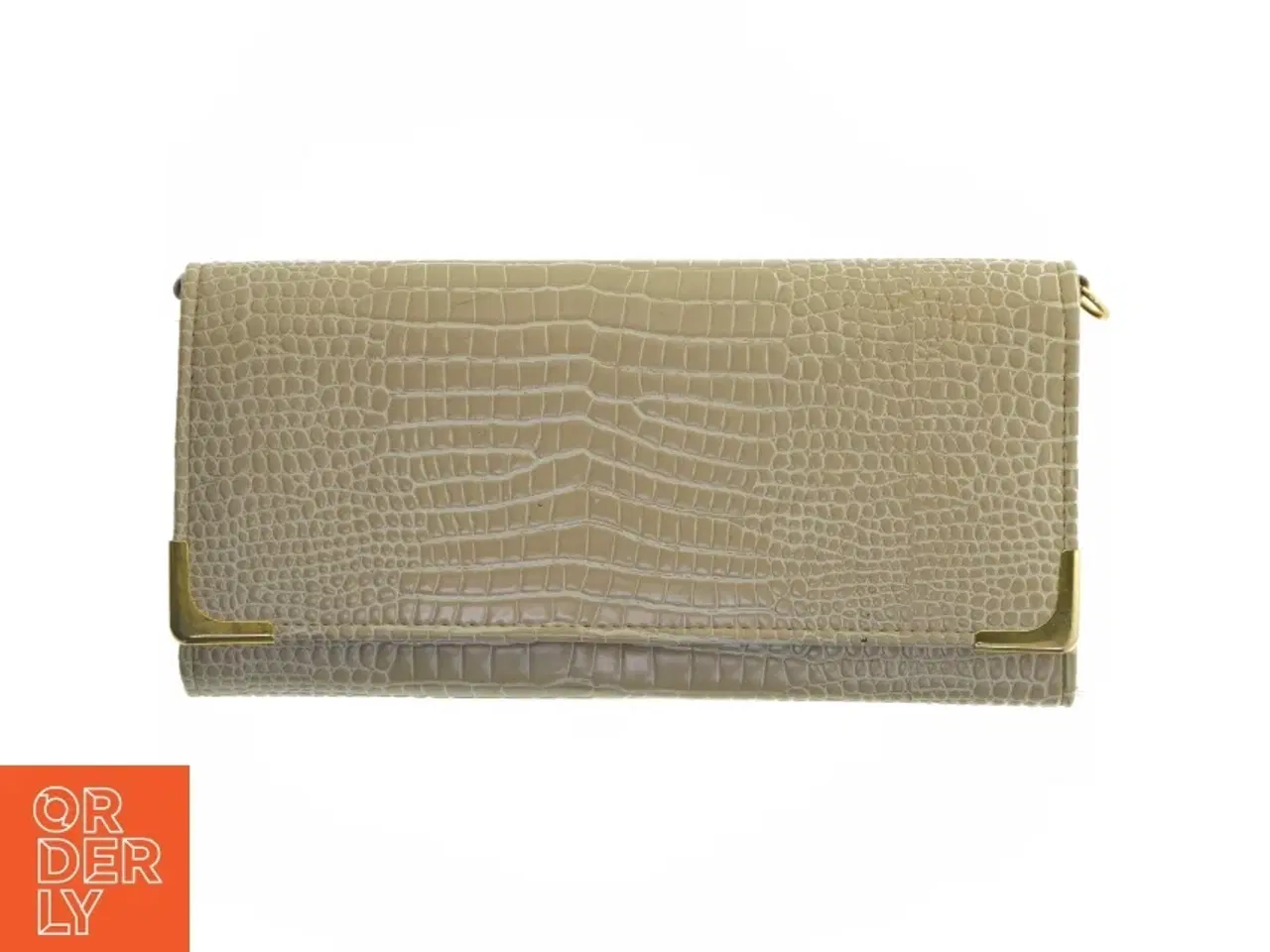 Billede 1 - Beige clutch (str. 28x14 cm)