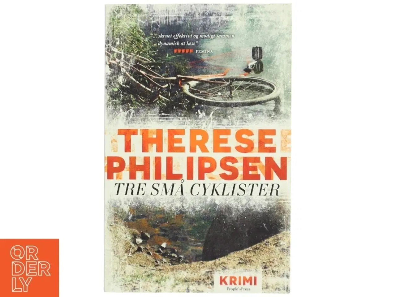 Billede 1 - 'Tre små cyklister: krimi' af Therese Philipsen (bog)