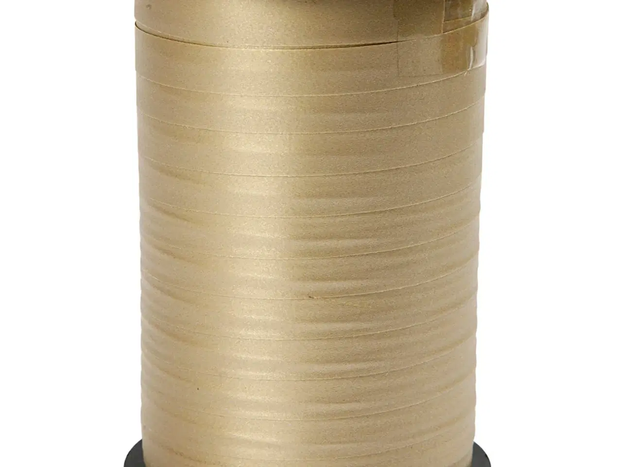 Billede 1 - Gavebånd, B: 10 mm, mat, guld, 250m/ 1 rl.