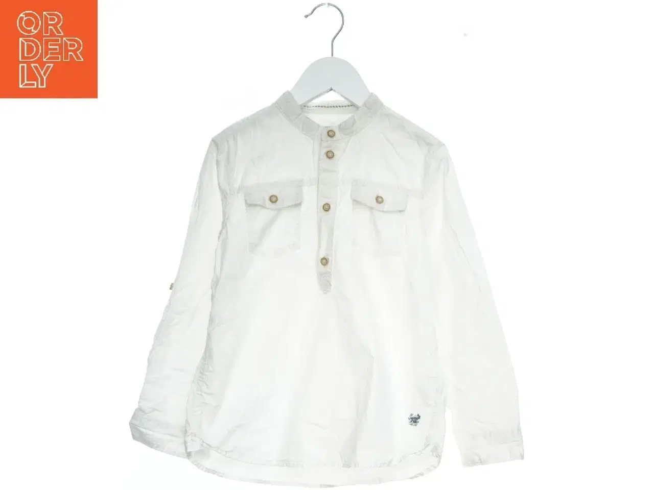 Billede 1 - Langærmet skjorte med knapper fra Logg (str. 128)