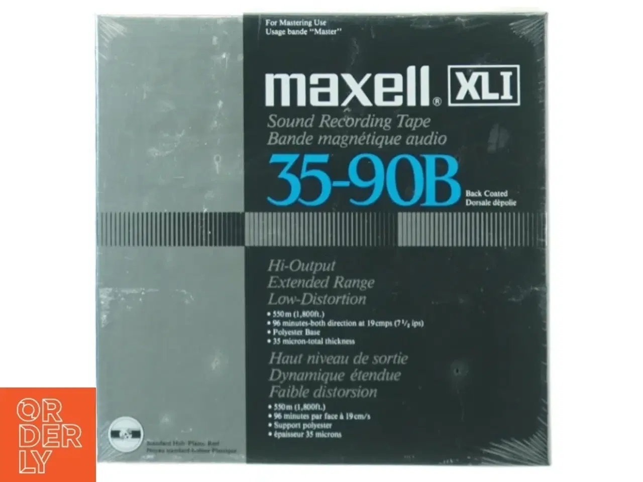 Billede 1 - Maxell XLII 35-90B lydbånd (str. 19 x 19 x 1 cm)