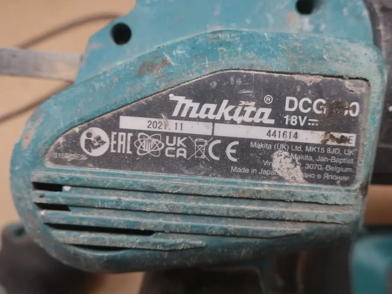 Billede 1 - Vinkelsliber, boremaskine mv. MAKITA Model: DGA 506, DJR 187, DCG 110, DJV 181, DC18RC