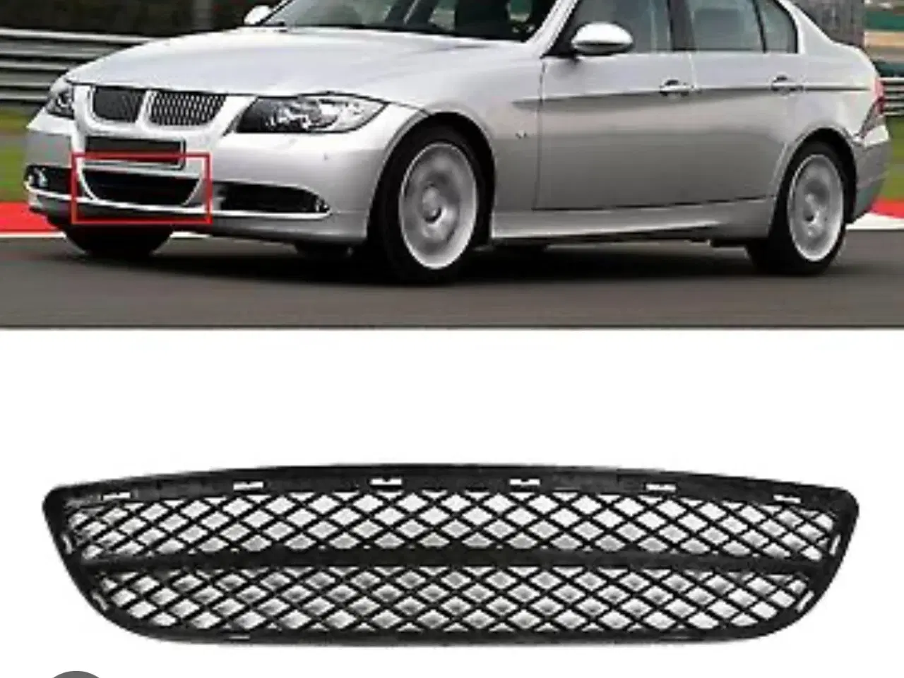 Billede 7 - BMW E90 E91 Forkofanger gril 