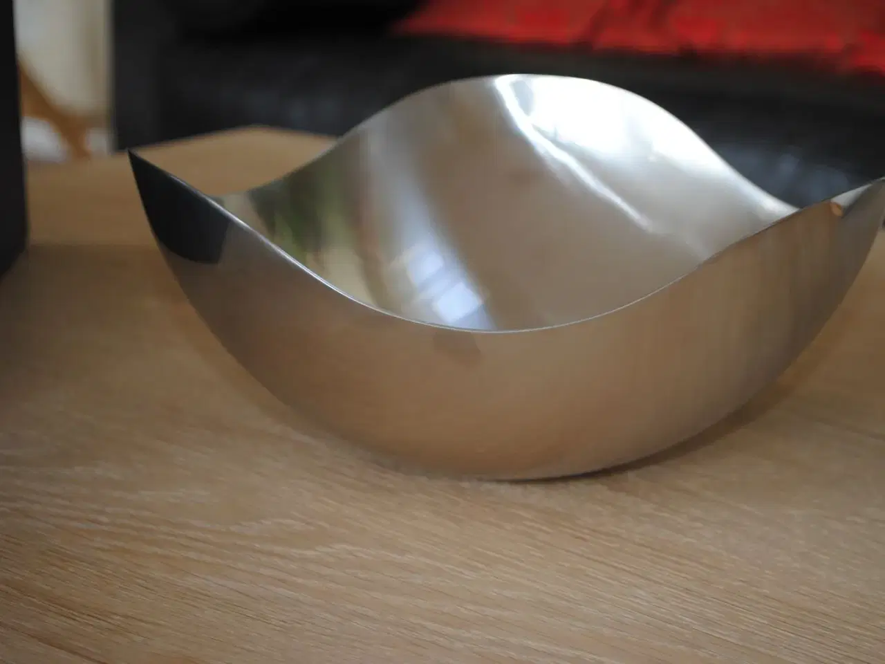 Billede 1 - Georg Jensen Skål, børetet stål, Den store af dem