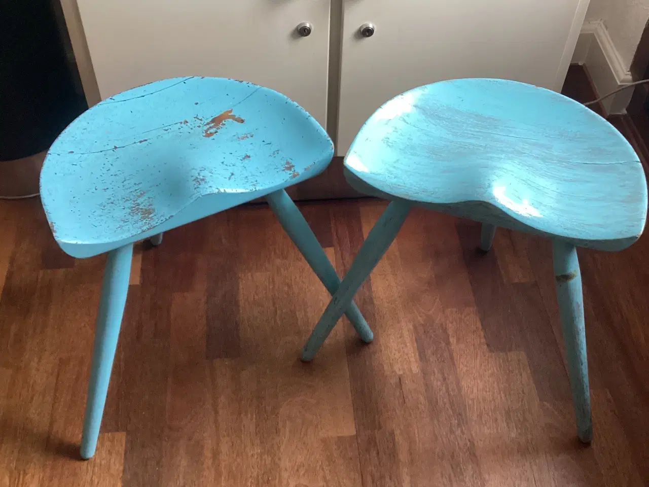 Billede 3 - Vintage skomager taburet