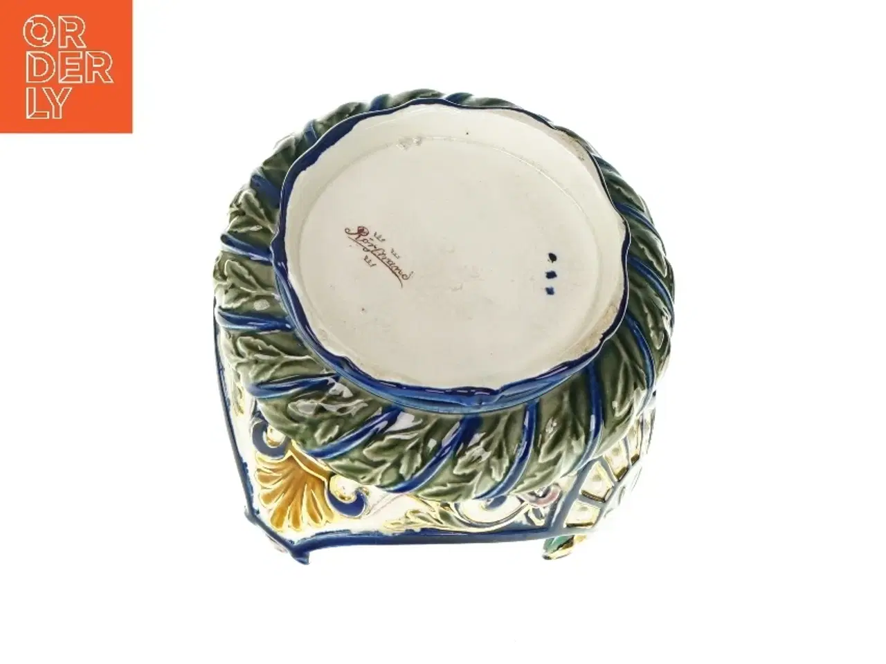 Billede 3 - Porcelæns kurv fra Rrftrand (str. H: 14 cm)