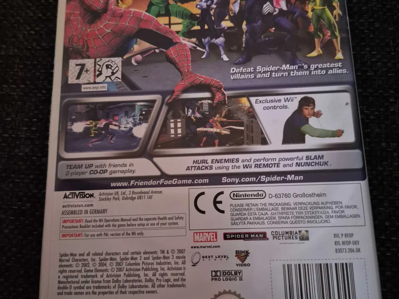 Billede 2 - Wii spidermann spil