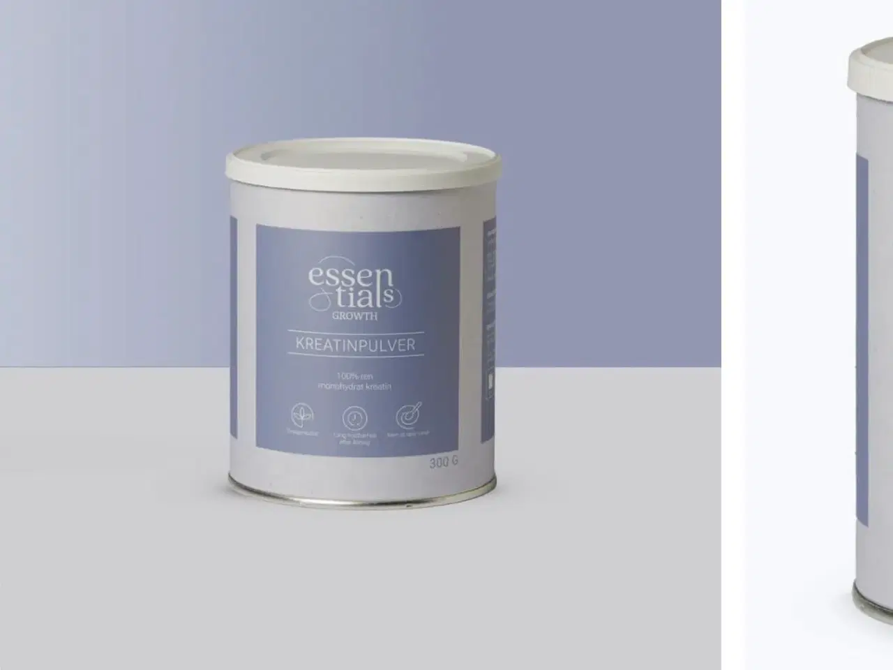 Billede 2 - 3x Essentials Growth kreatinpulver 300 g
