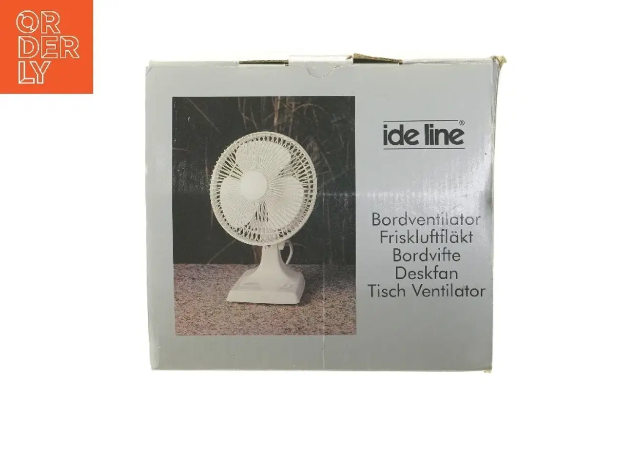 Billede 1 - Bordventilator 21 cm fra Ide Line (str. Ø 21 cm)