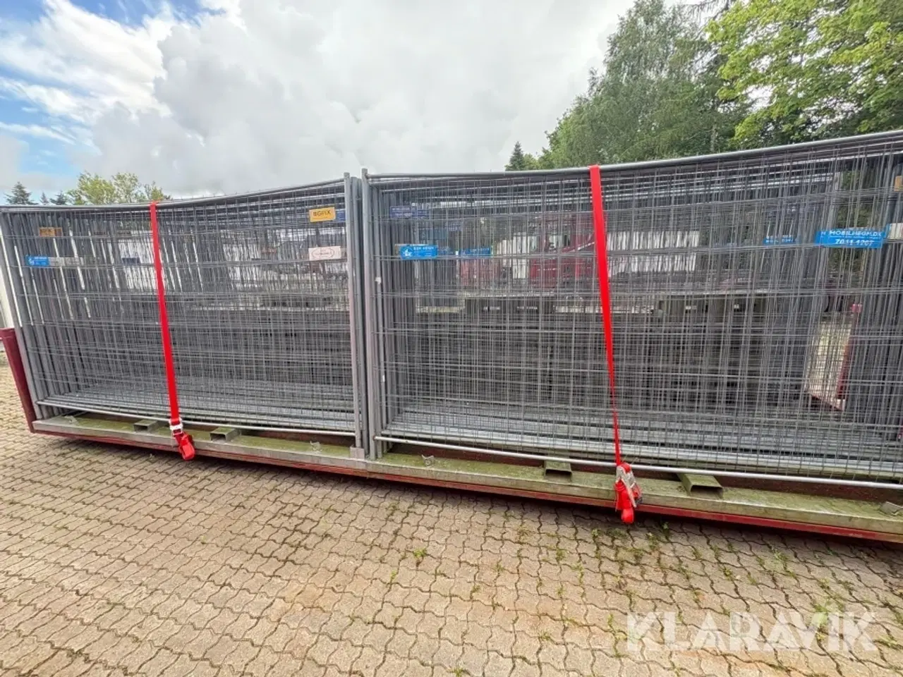 Billede 8 - Wirehejs lad med byggeplads hegn Sj Gruppen 100 styk