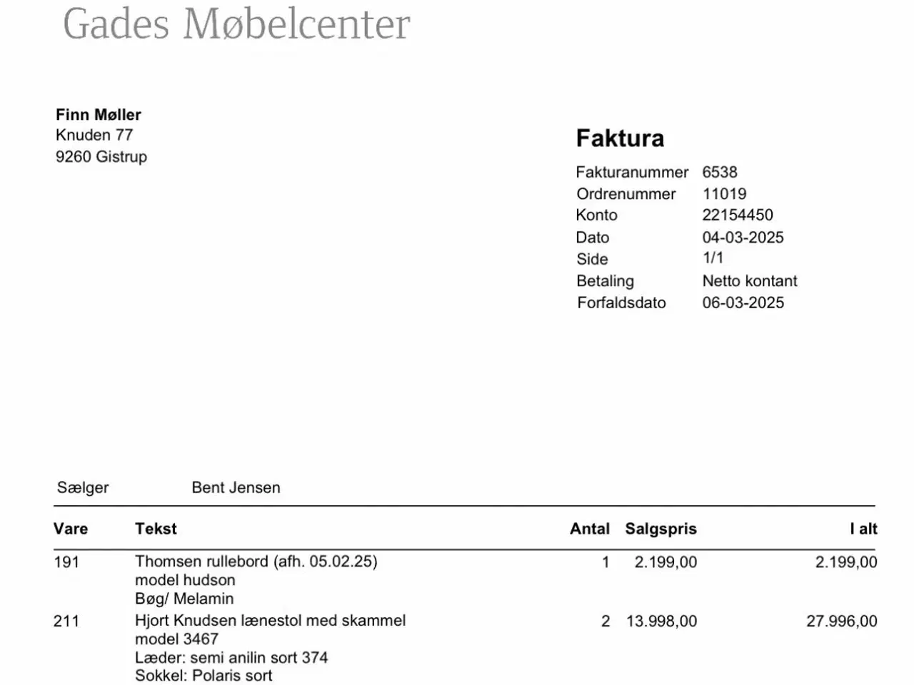 Billede 3 - Hjort Knudsen Lænestol med skammel