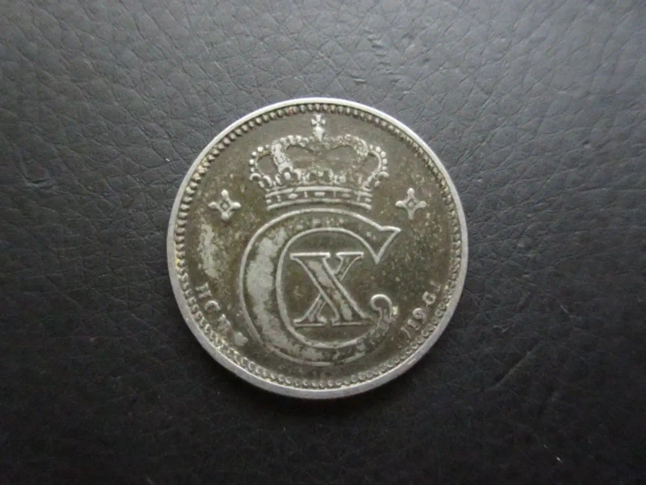 Billede 1 - 5 øre 1919 jern pæn