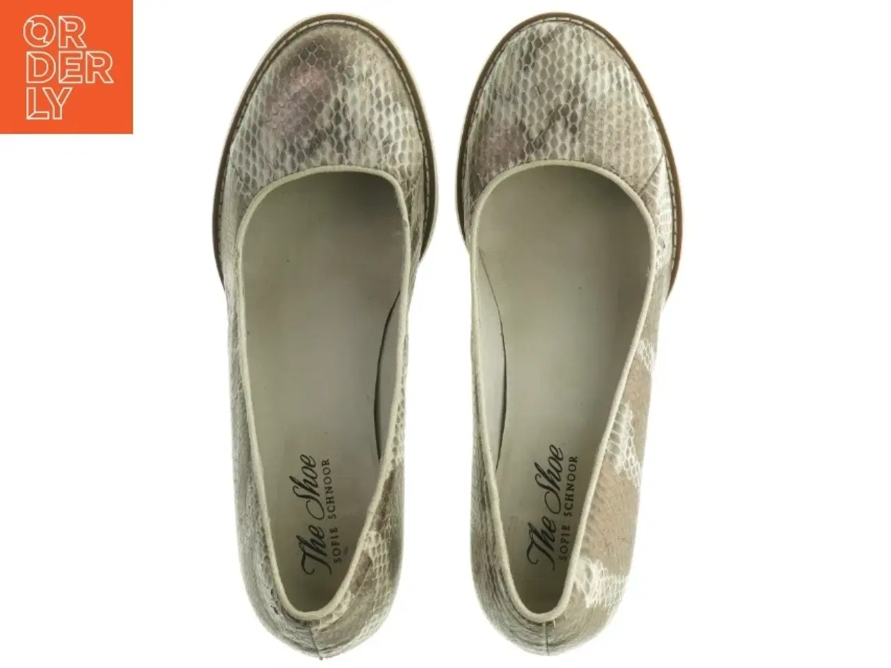 Billede 3 - Sofie Schnoor Slangeprint pumps (str. 39)