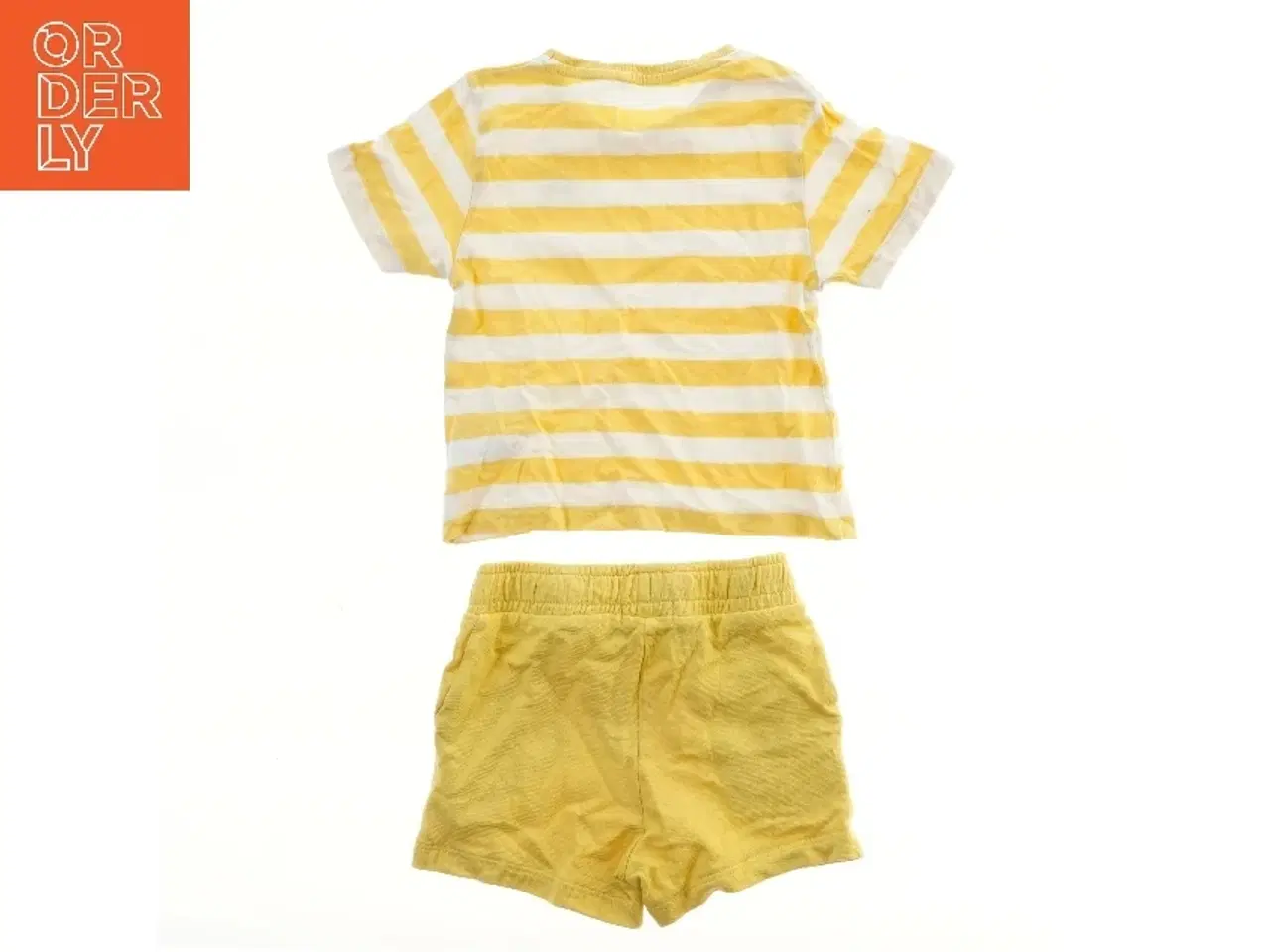 Billede 2 - Stribet t-shirt og shorts sæt fra Name It (str. 92)