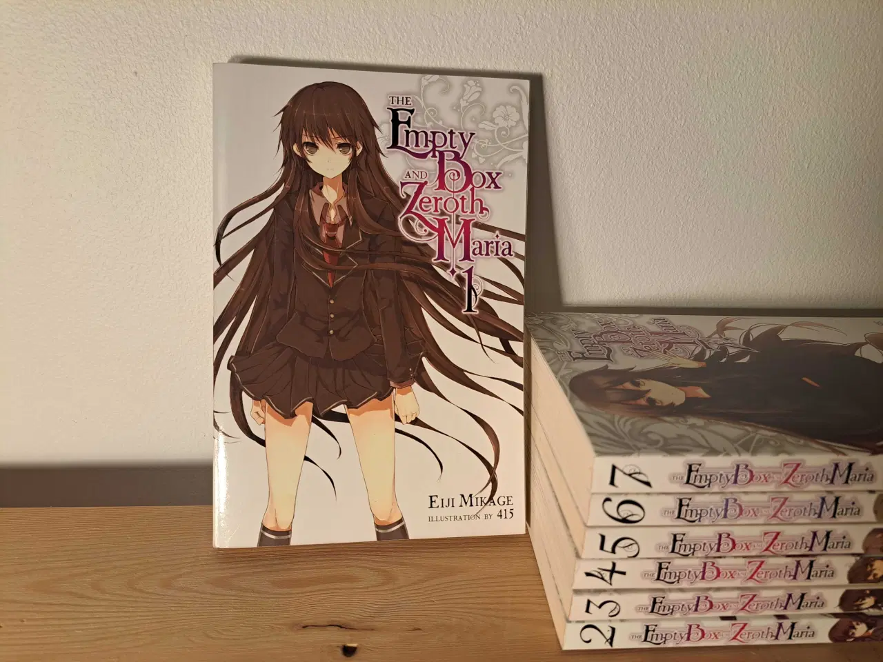 Billede 2 - The empty box and zeroth Maria 1-7 (light novels, 