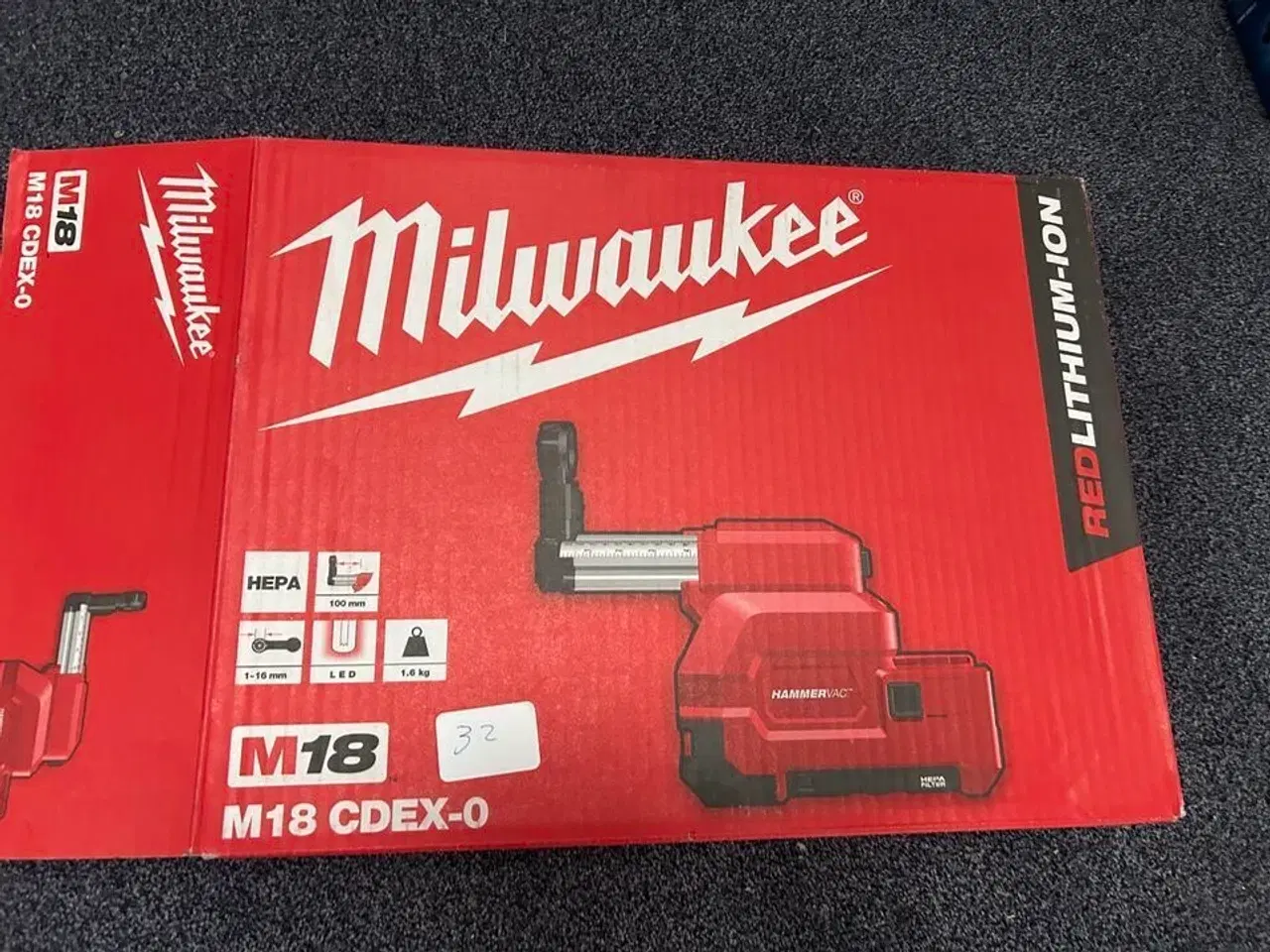 Billede 1 - MILWAUKEE Hammerstøvsuger M18 CDEX-0