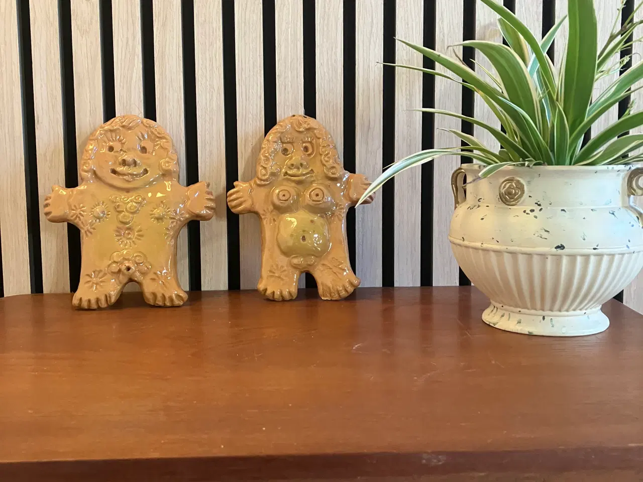 Billede 1 - Sjove lerfigurer af Al Johansen fra 1970'erne.