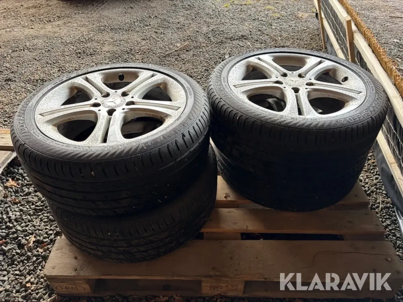 Billede 4 - Dæk med fælge Gislaved Ultra Speed 2 - 4 styk