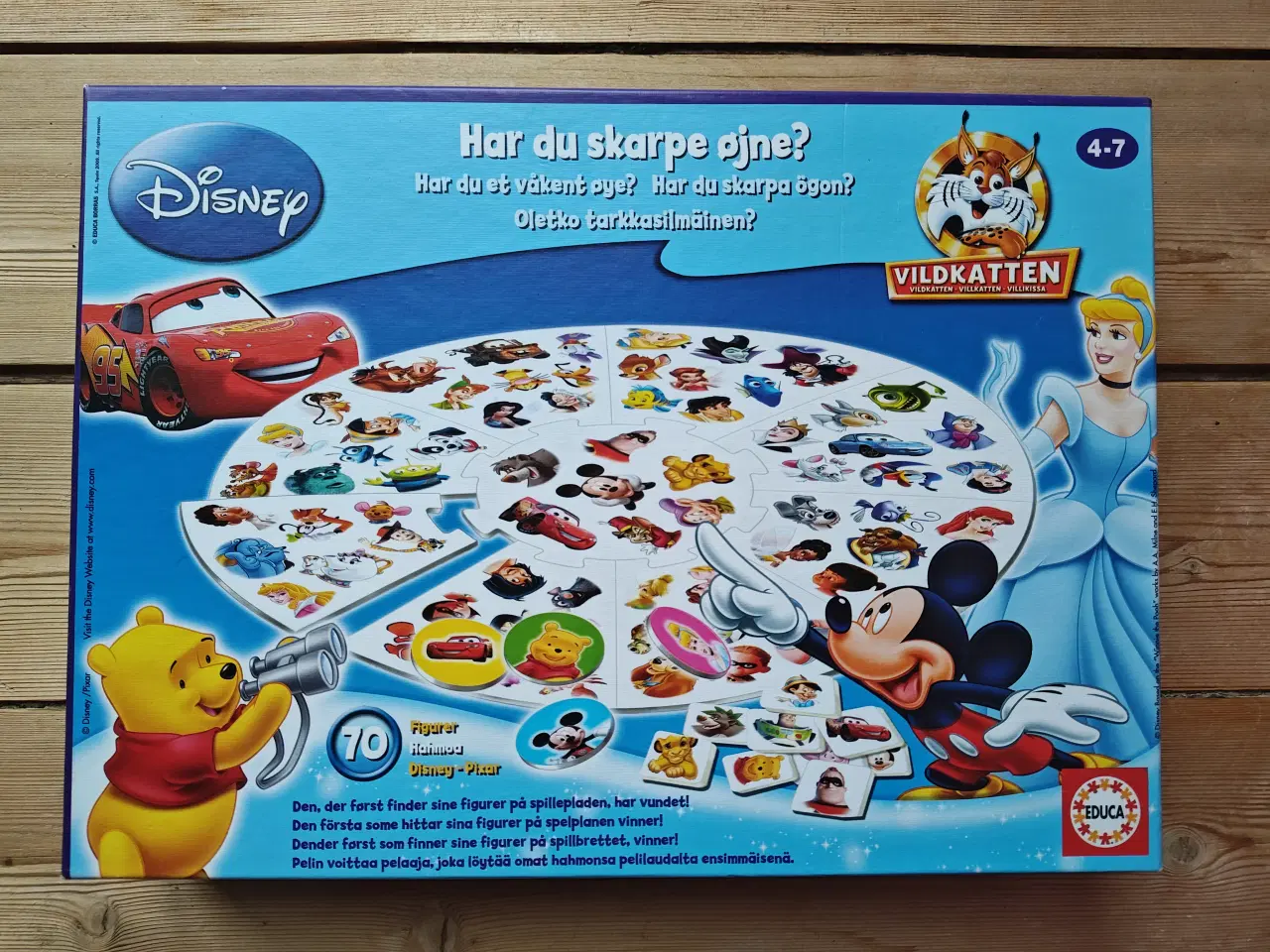 Billede 1 - Super velholdt Vildkatten Disney Brætspil