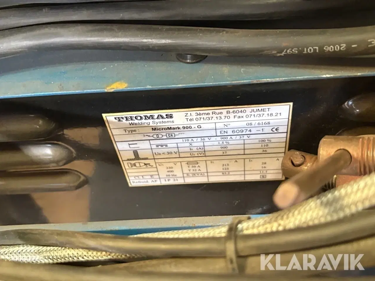 Billede 5 - Boltsvejser Thomas Micromark 900-G