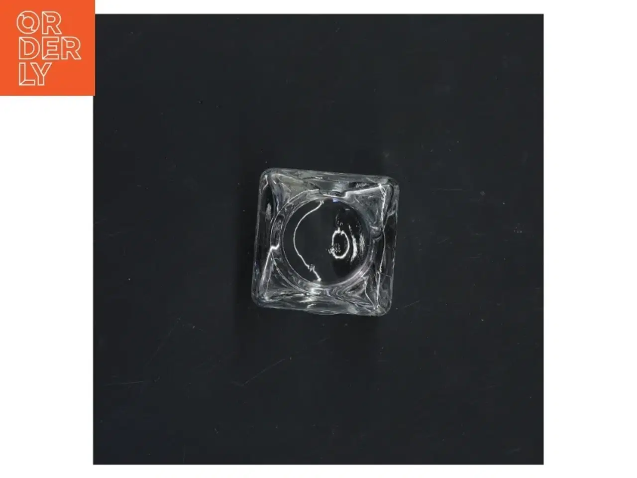 Billede 2 - Glas lysestage (str. 6x5 cm)