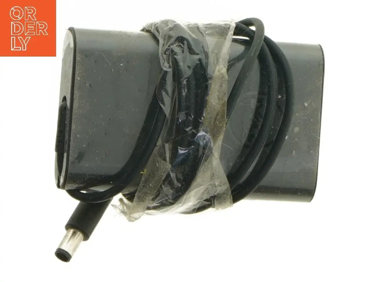 Billede 1 - Strømforsyning til bærbar computer fra Dell (str. 10,5x6,5 cm)