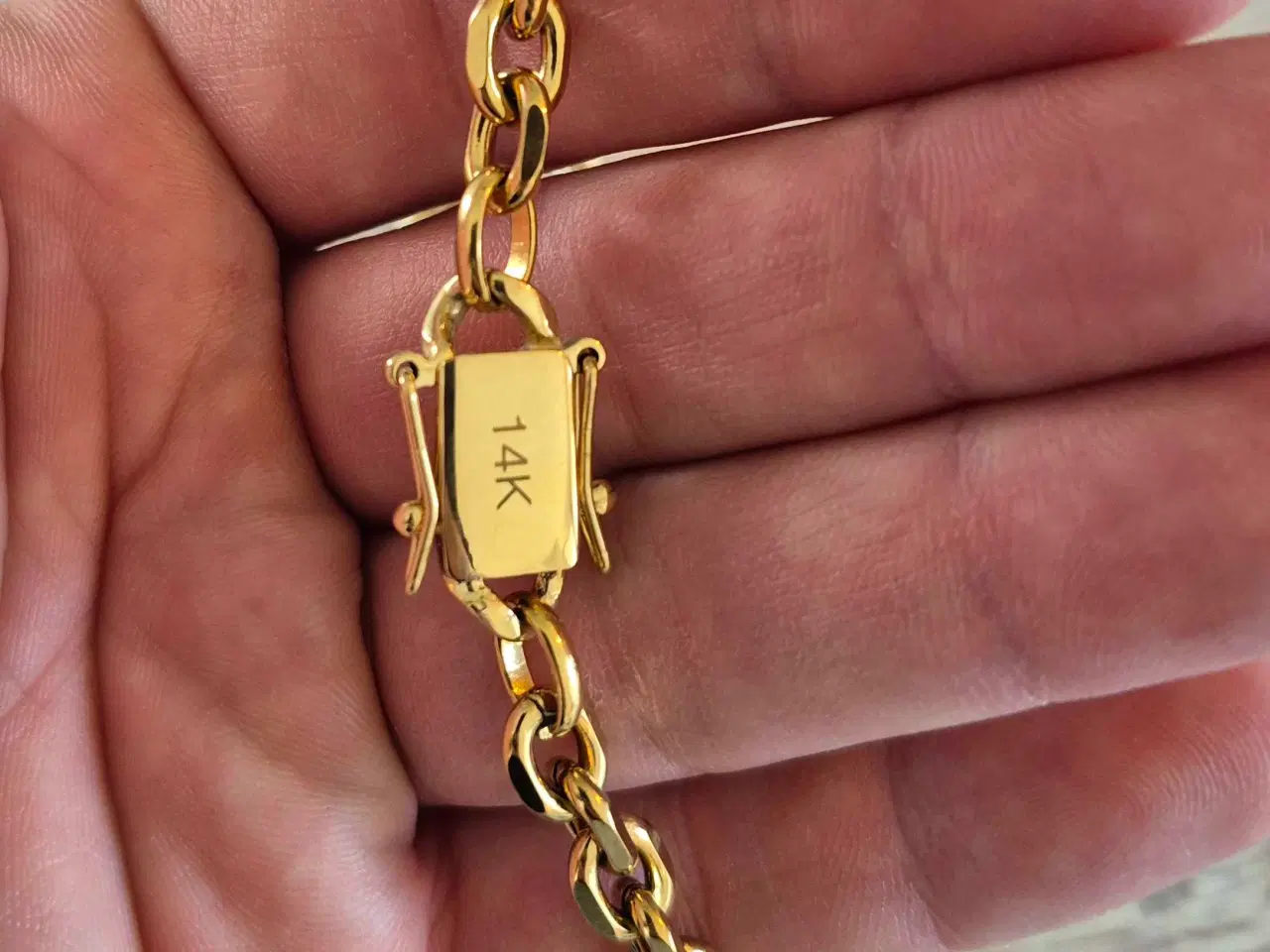 Billede 5 - 6mm ankerkæde med kasselås 