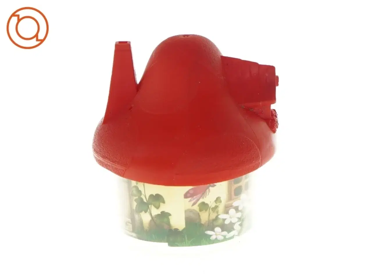 Billede 1 - Smølf hus med 2 smølfer