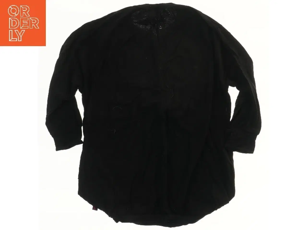 Billede 2 - Langærmet kjole med farvede detaljer (str. 104)