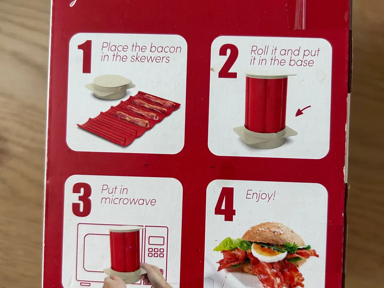 Billede 2 - Bacon slizer til Micro ovn 