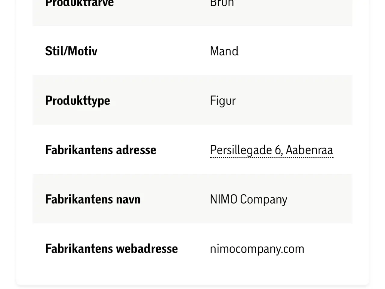 Billede 14 - 3 figurer Woods Copenhagen.