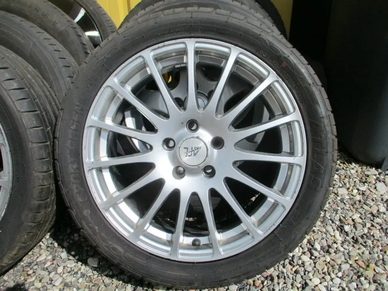 Billede 8 - 17" AFL 5X110 ET38 (Opel) 225/45/17" sommerdæk