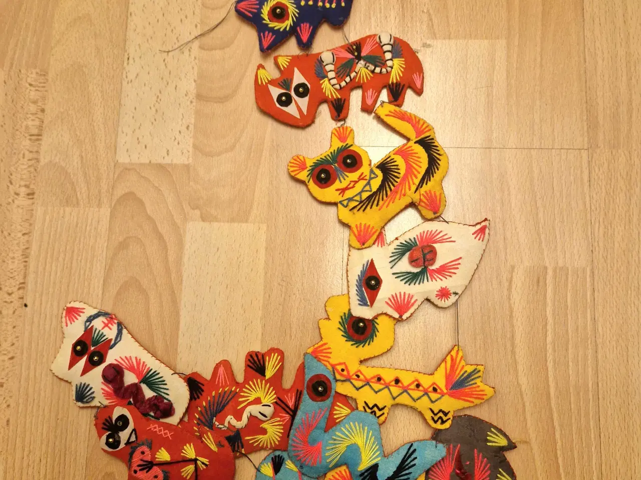 Billede 6 - Vintage kinesisk zodiac ophæng med 12 figurer