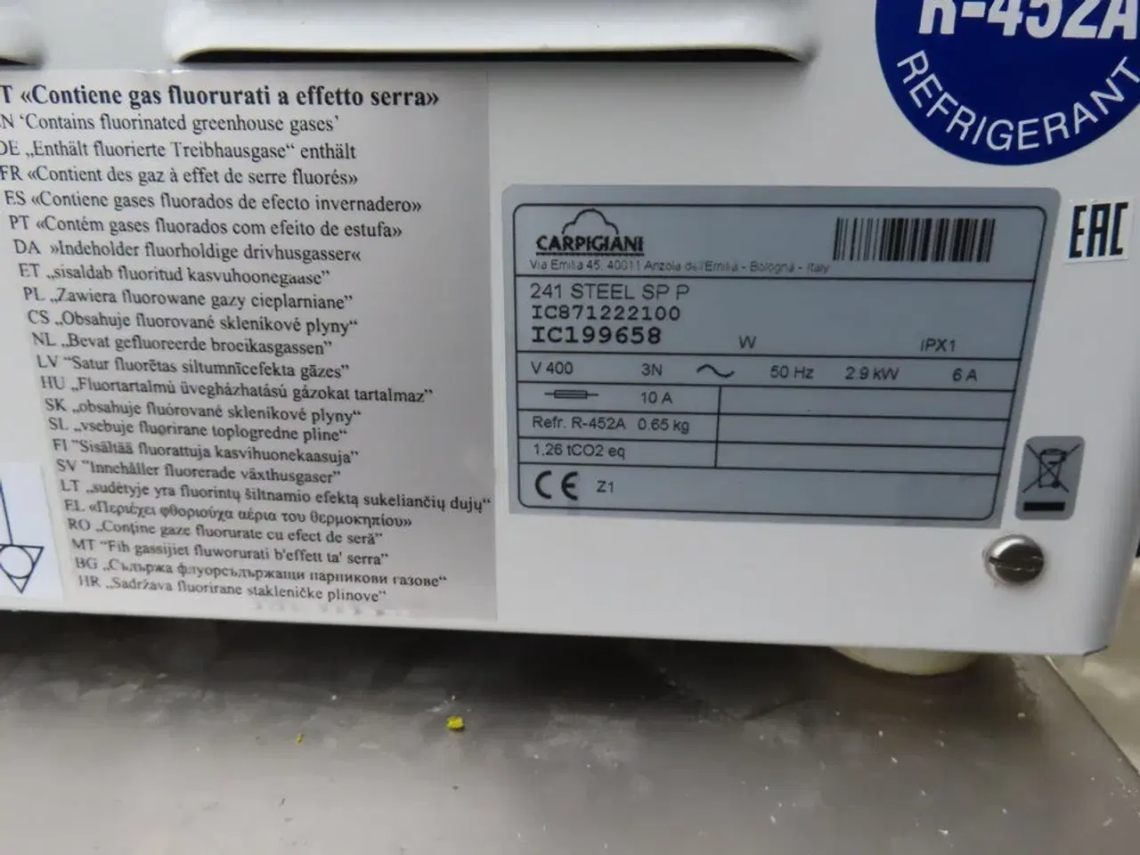 Billede 11 - Softice maskine CARPIGIANI 241 SP STEEL