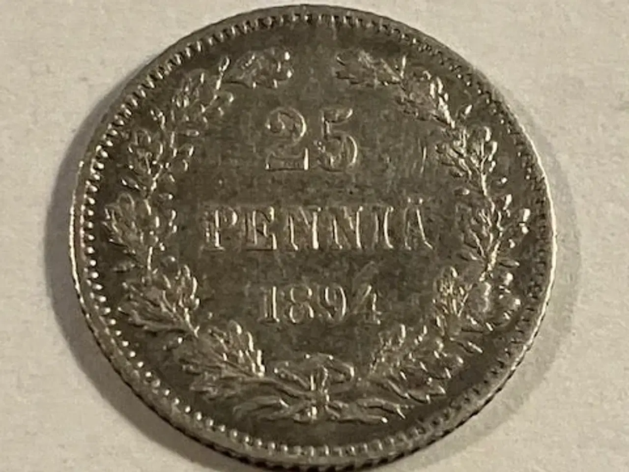 Billede 1 - 25 Pennia 1894 Finland