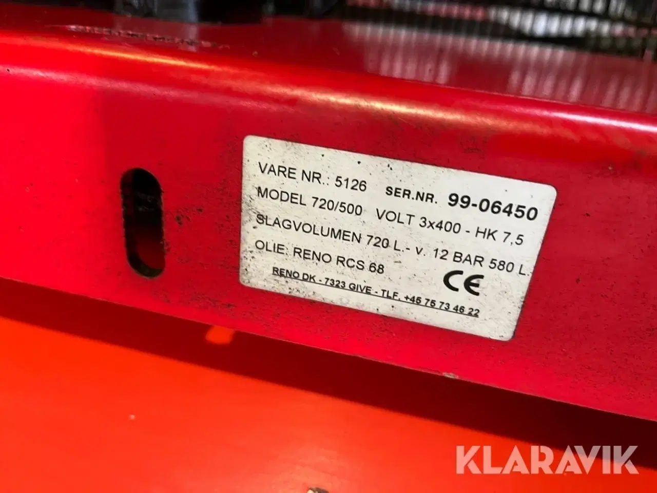 Billede 11 - Kompressor RENO 720/500