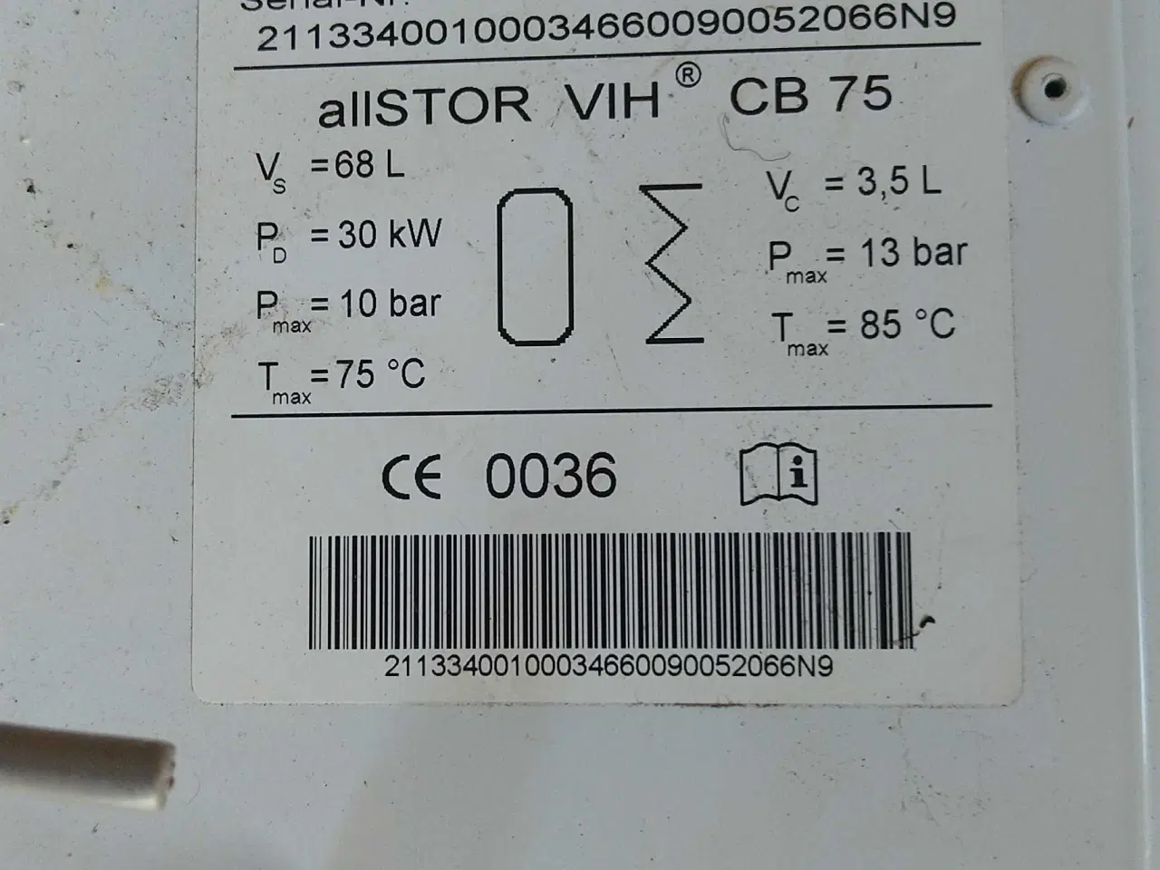 Billede 3 - Vaillant varmeveksler 