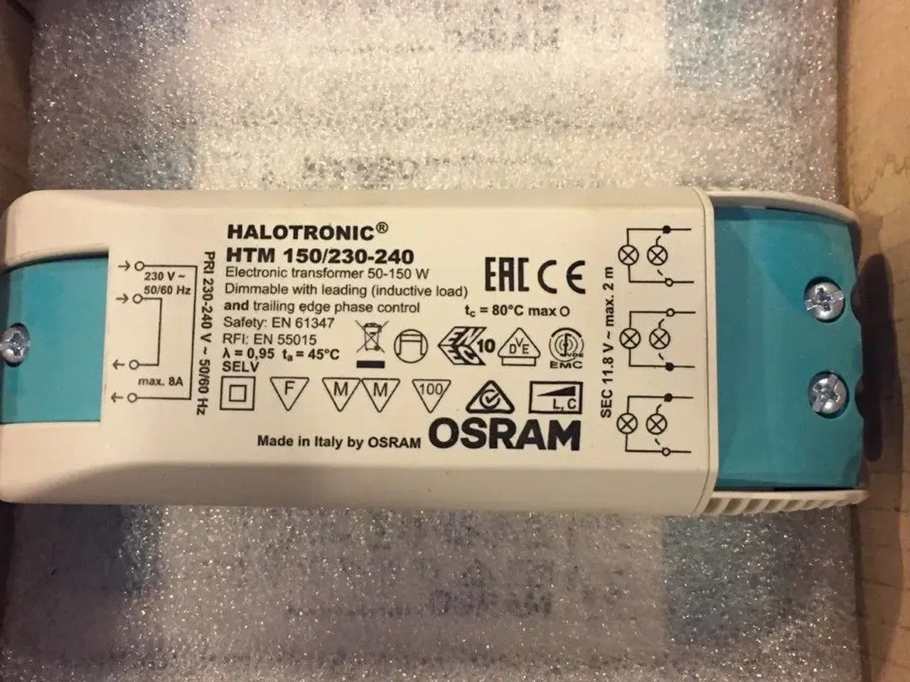 Billede 1 - div. trafoerm  jernkærne/ elektroniske