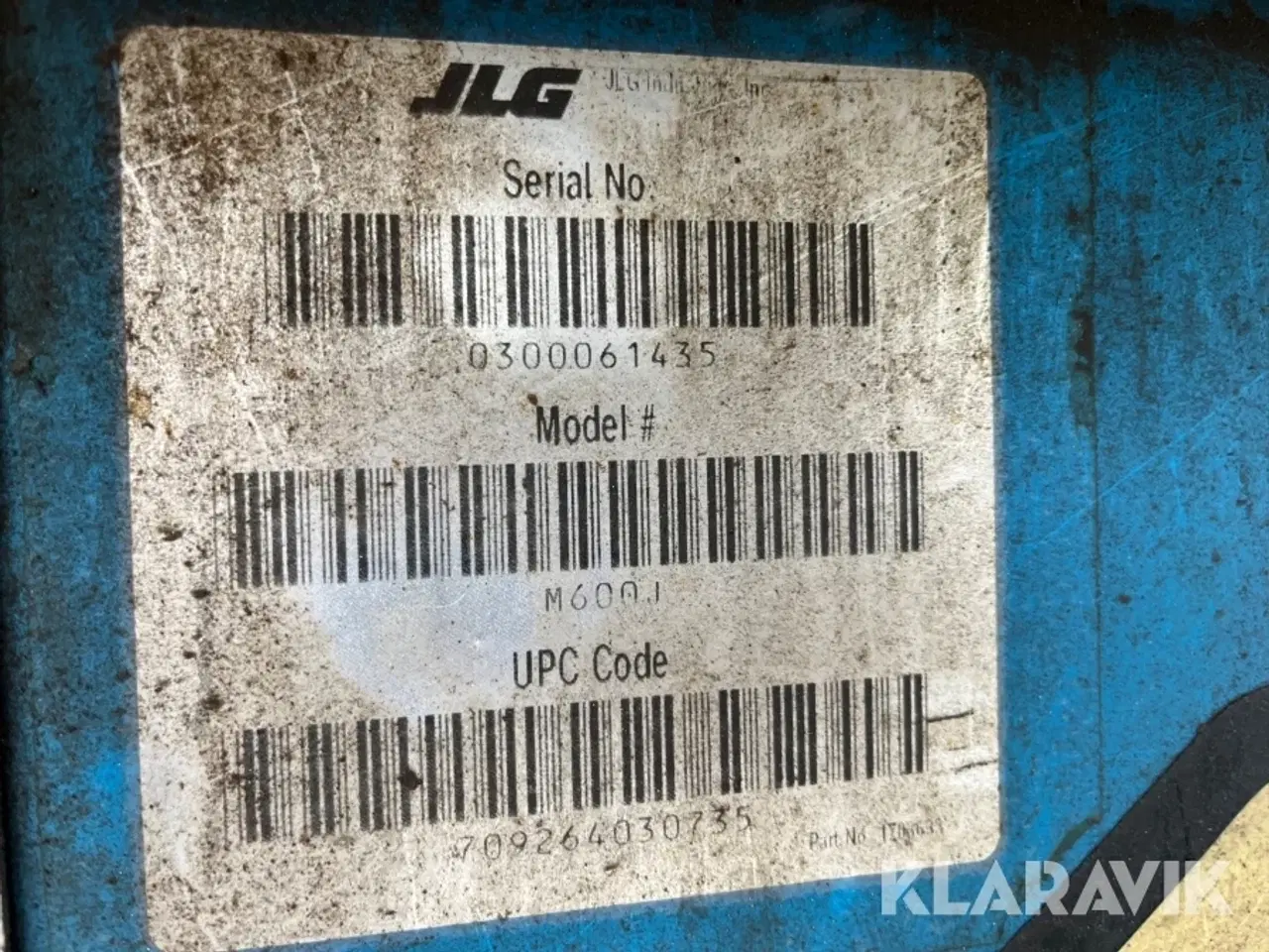Billede 7 - Bomlift JLG M600J