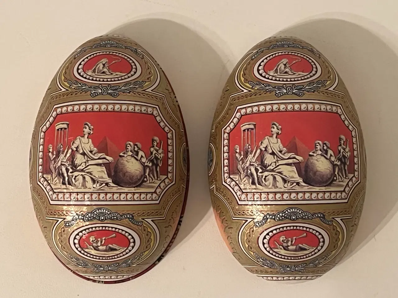 Billede 2 - Påskeæg i metal - Fabergé-æg