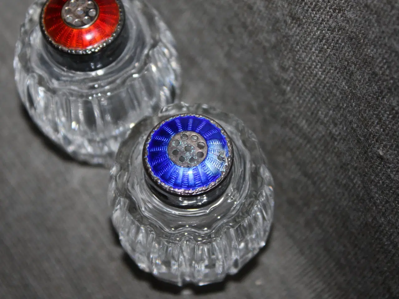 Billede 2 - Salt- og peberbøsser MEKA med sterling sølv